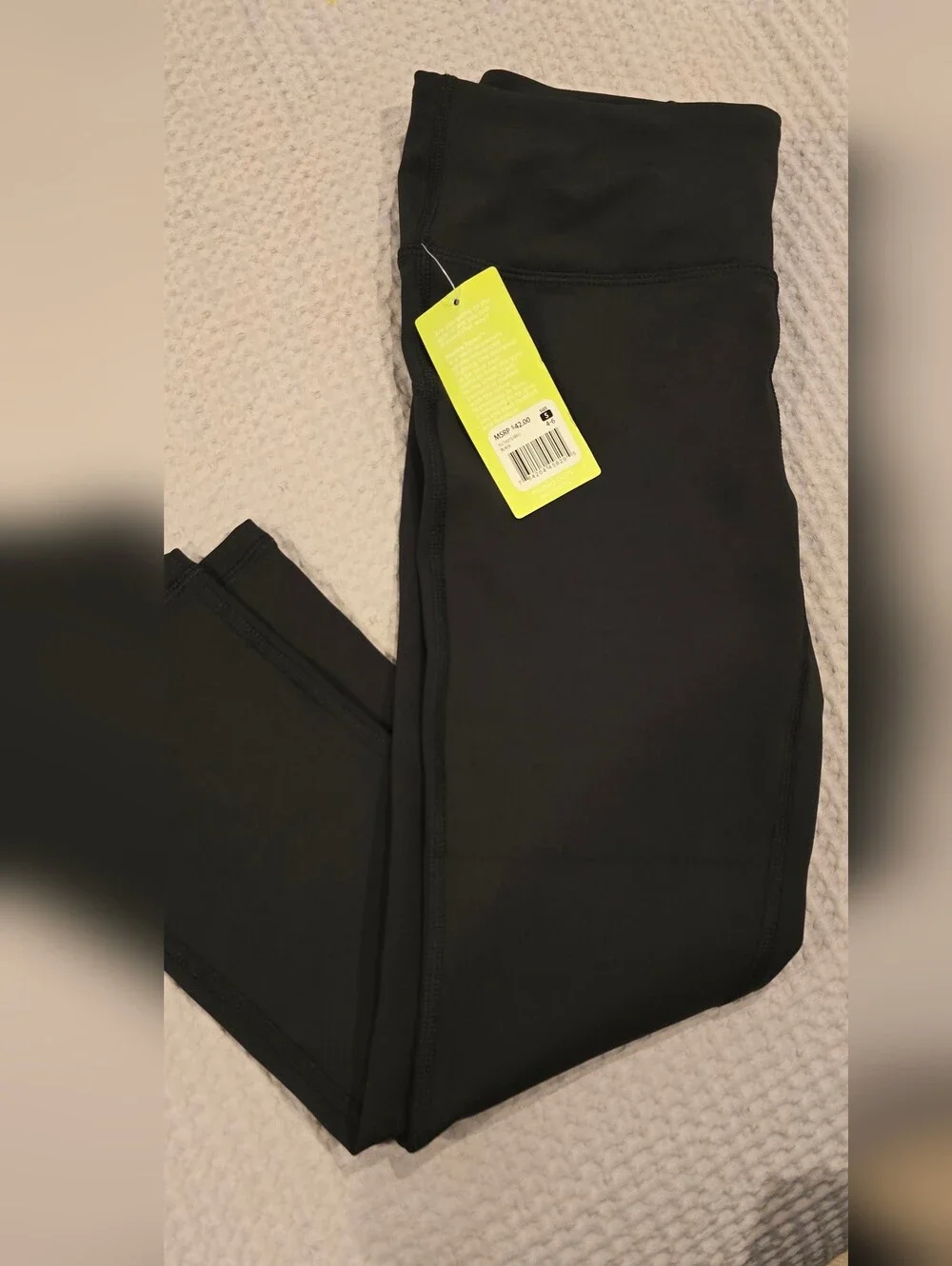 NWT Marika Black High-Waisted Leggings, Women's S 4/6 - Picture 1 of 5